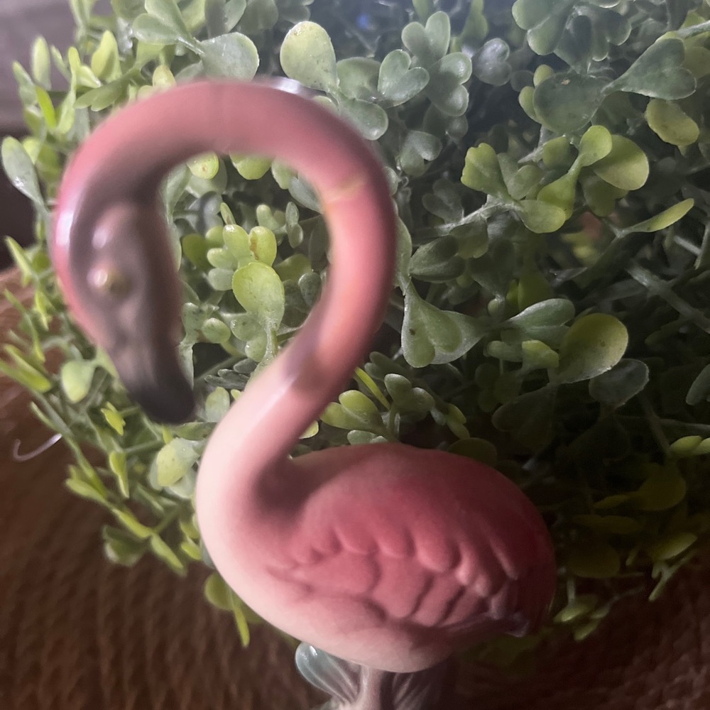 California Pottery Flamingo 1940s